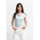 T-SHIRT SINGLE COLOR WITH BUTTONS 61016 T-SHIRT SINGLE COLOR WITH BUTTONS 61016