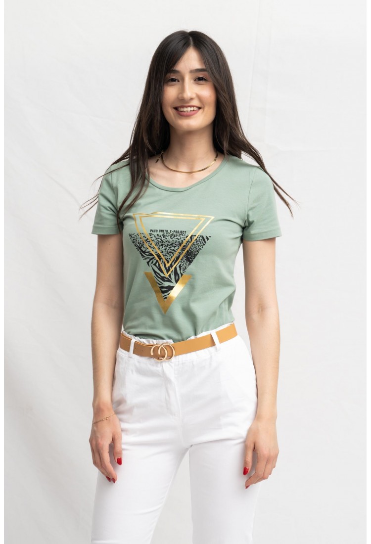 T-SHIRT ANIMAL TRIANGLES 13431