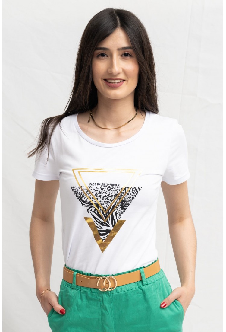 T-SHIRT ANIMAL TRIANGLES 13431