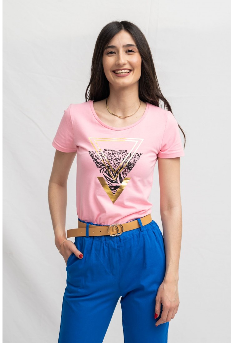 T-SHIRT ANIMAL TRIANGLES 13431