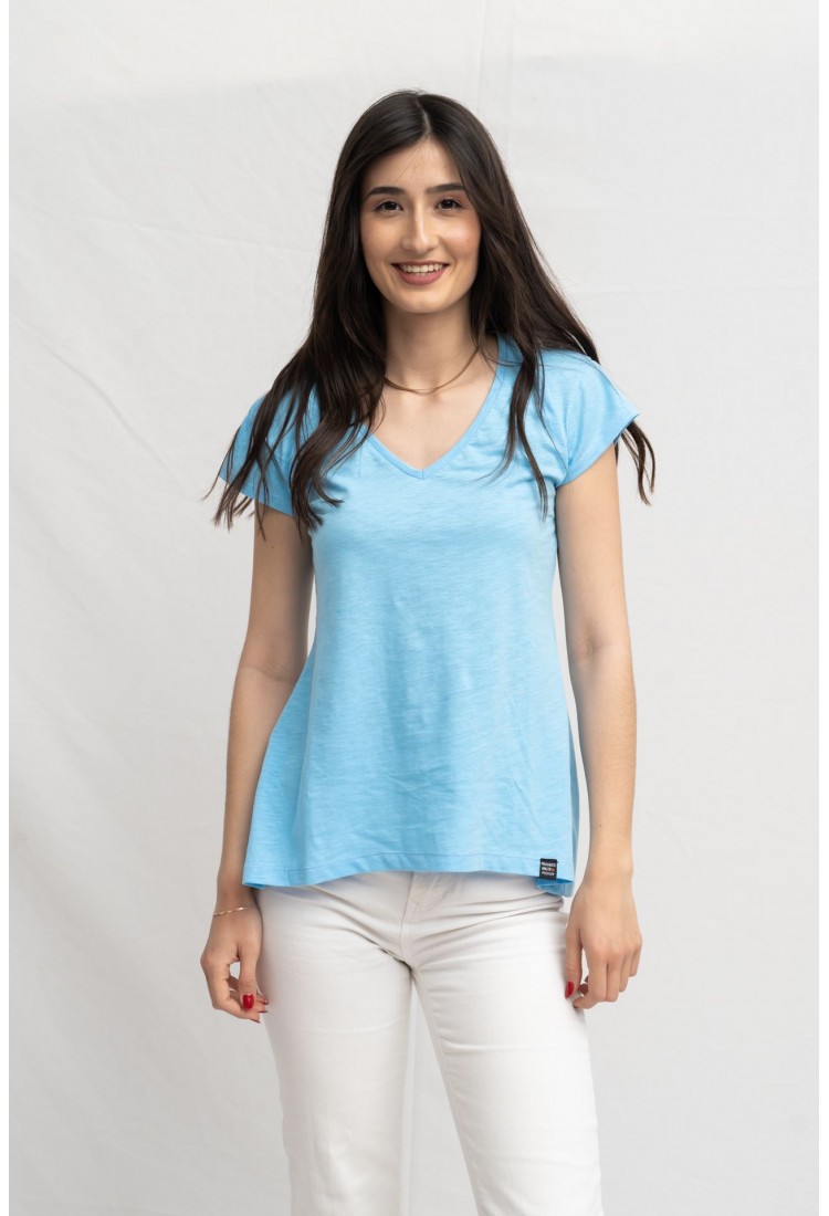 T-SHIRT BASIC V NECK