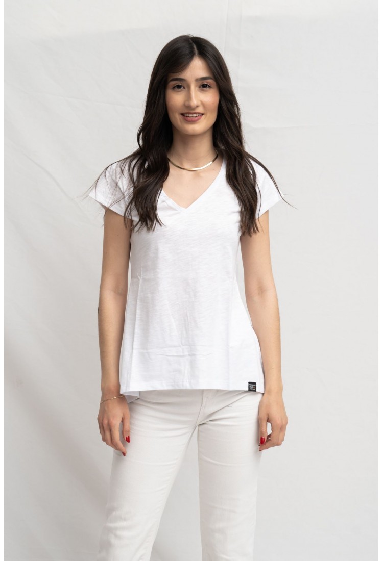 T-SHIRT BASIC V NECK