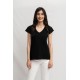 T-SHIRT BASIC V NECK