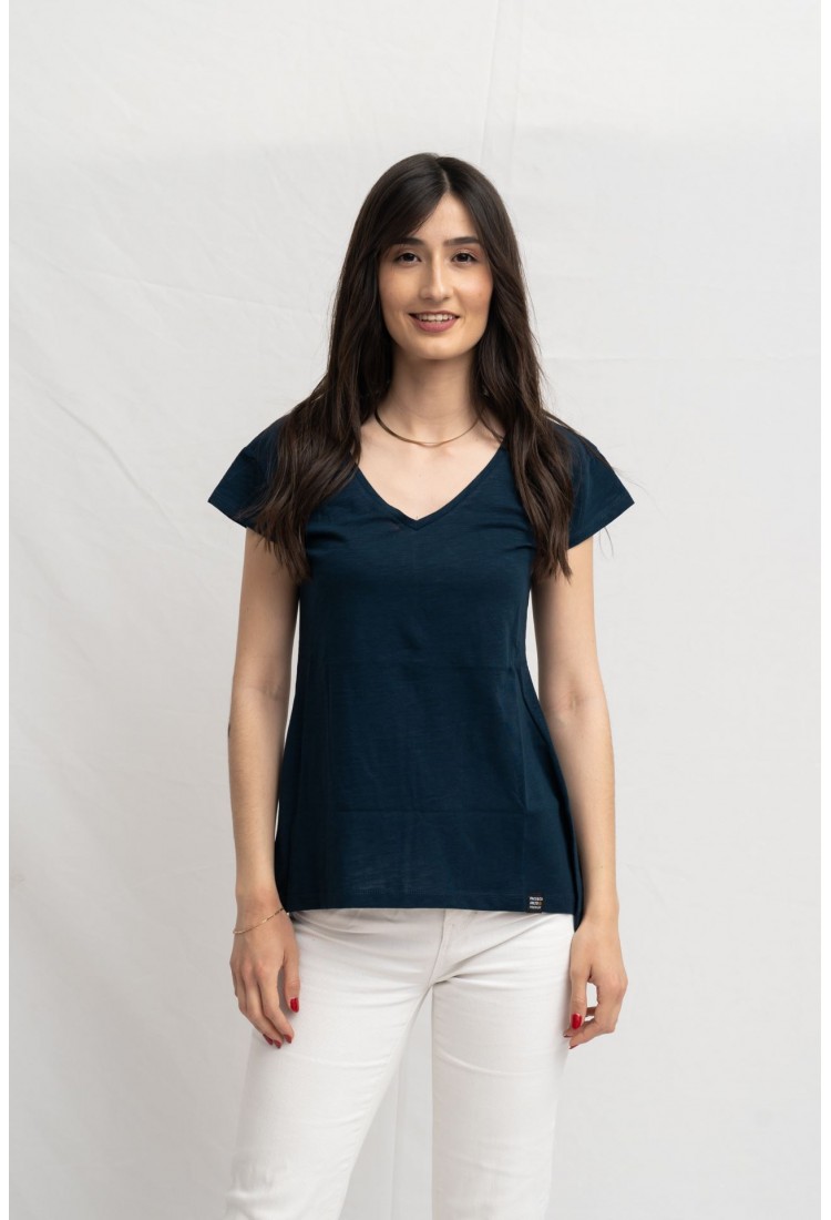 T-SHIRT BASIC V NECK