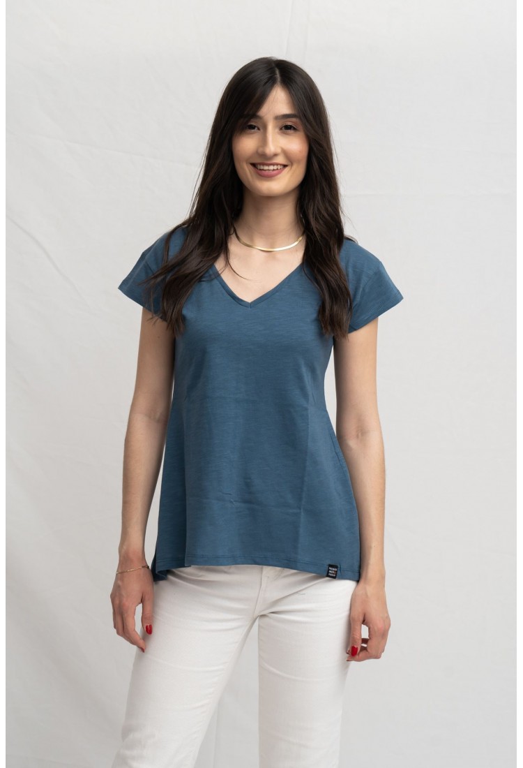 T-SHIRT BASIC V NECK