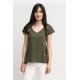 T-SHIRT BASIC V NECK