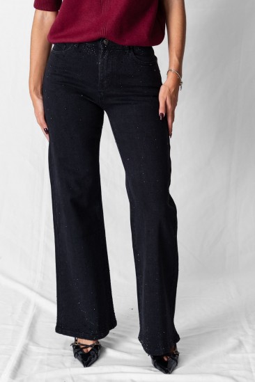 ΤΖΙΝ WIDE LEG ΜΕ ΣΤΡΑΣ 2286