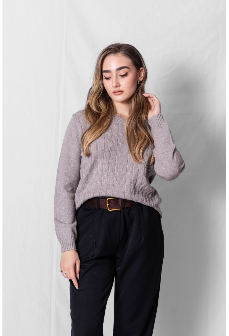 ΠΟΥΛΟΒΕΡ ΜΕ V ΚΑΙ ΣΧΕΔΙΟ ΠΛΕΞΗΣ 897