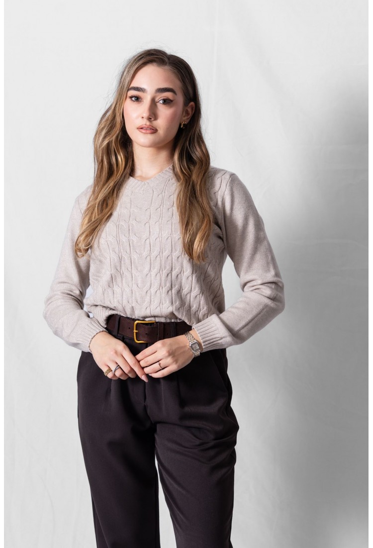 ΠΟΥΛΟΒΕΡ ΜΕ V ΚΑΙ ΣΧΕΔΙΟ ΠΛΕΞΗΣ 897