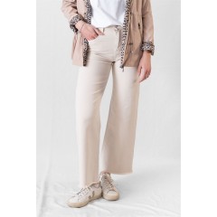 WIDE LEG JEANS WITH FOOTPRINTS 983