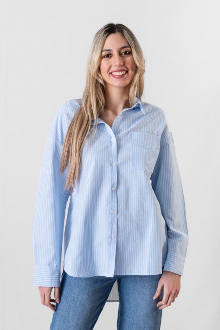 STRIPED SHIRT WITH POCKET 1990