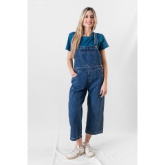 DENIM CULOTTE OVERALLS 1057