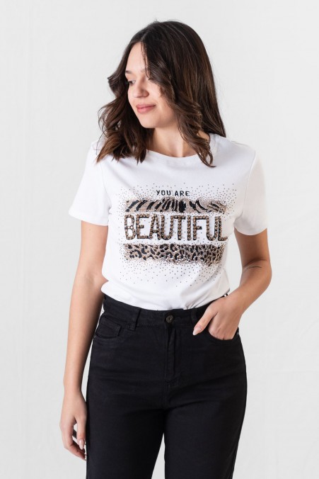 T-SHIRT BEAUTIFUL 09176