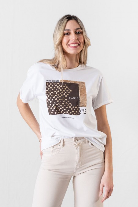 T-SHIRT PARIS LOVE 67178