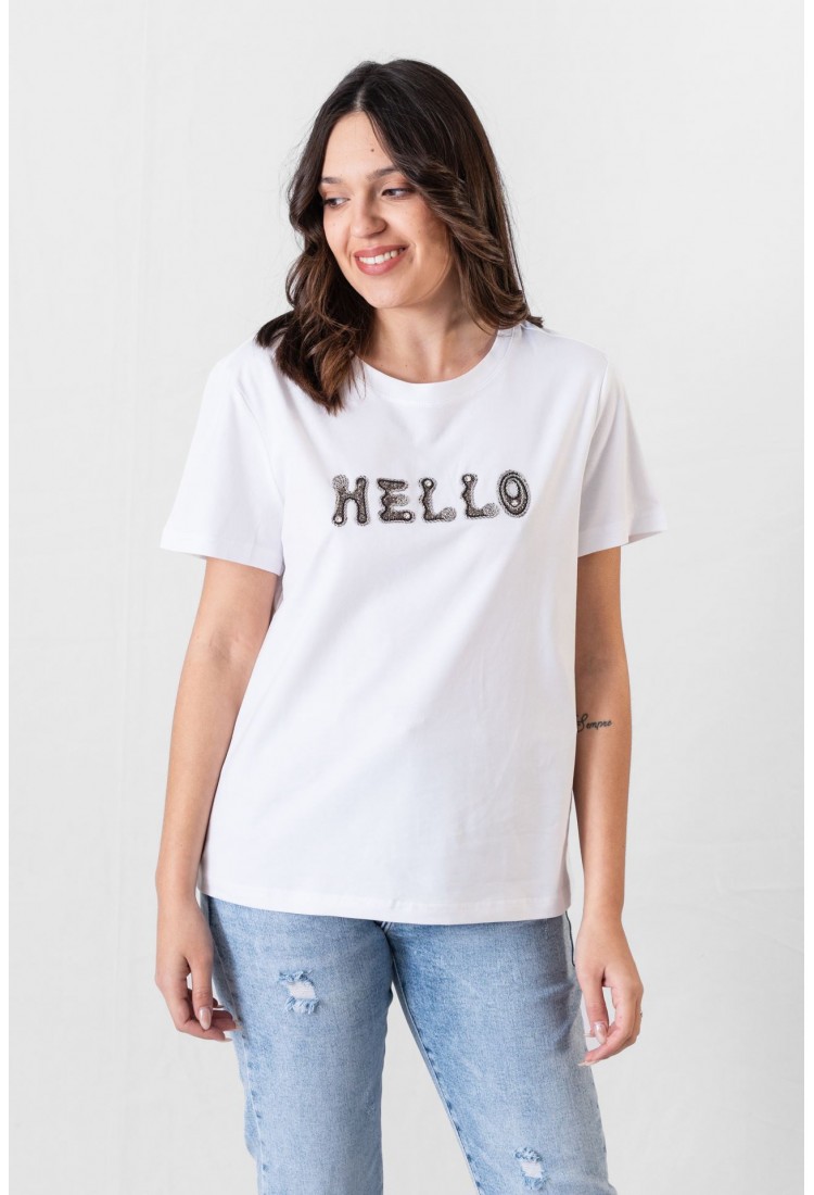 T-SHIRT HELLO 73142