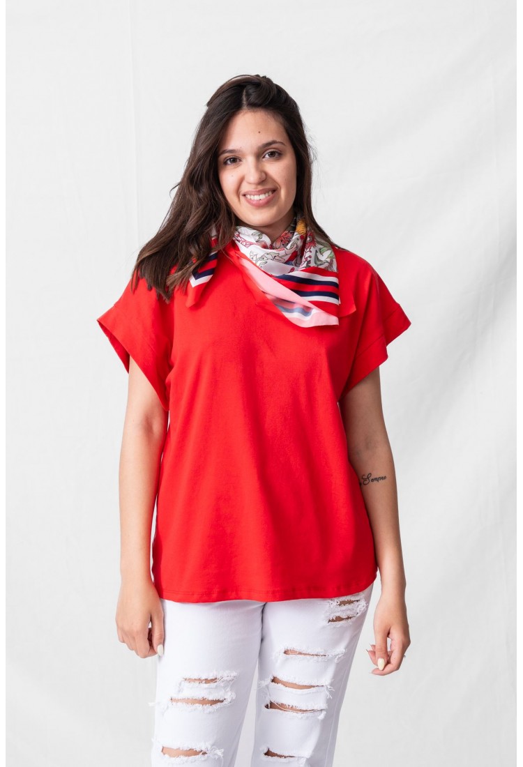 T-SHIRT ME ΦΟΥΛΑΡΙ 7362