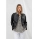 LEATHER JACKET WITH SIDE CLOCK 63153 LEATHER JACKET WITH SIDE CLOCK 63153