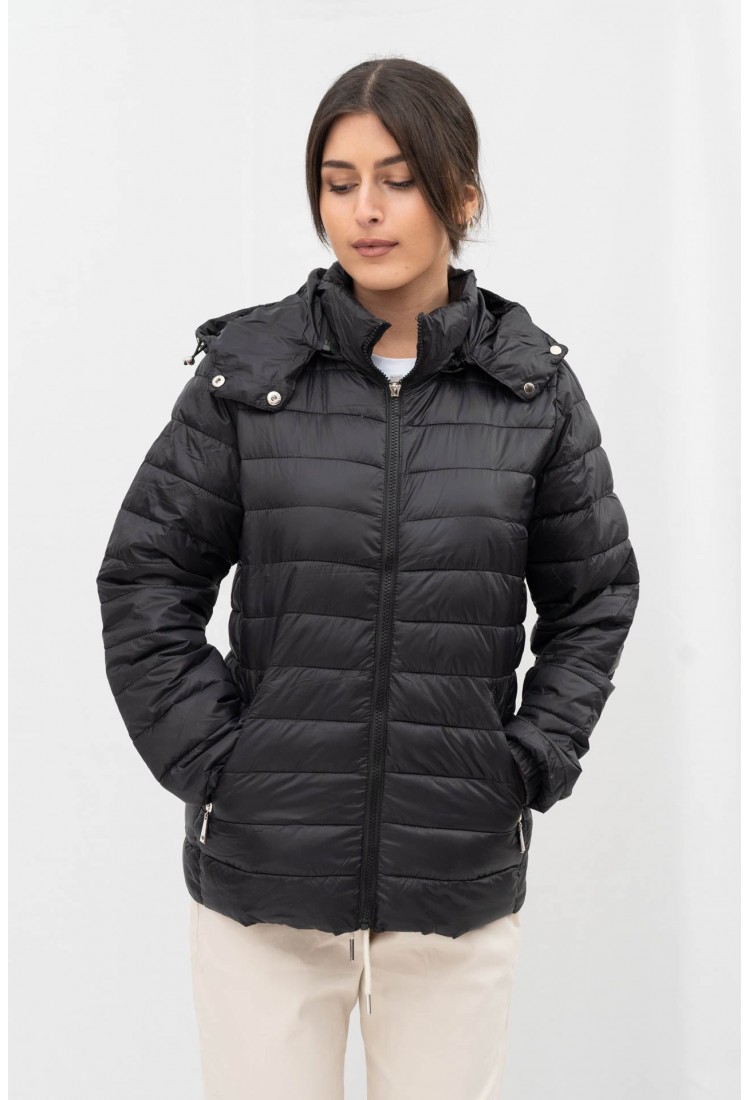 PUFFER JACKET WITH HOOD 3001
