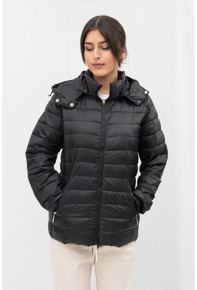 PUFFER JACKET ΜΕ ΚΟΥΚΟΥΛΑ 3001