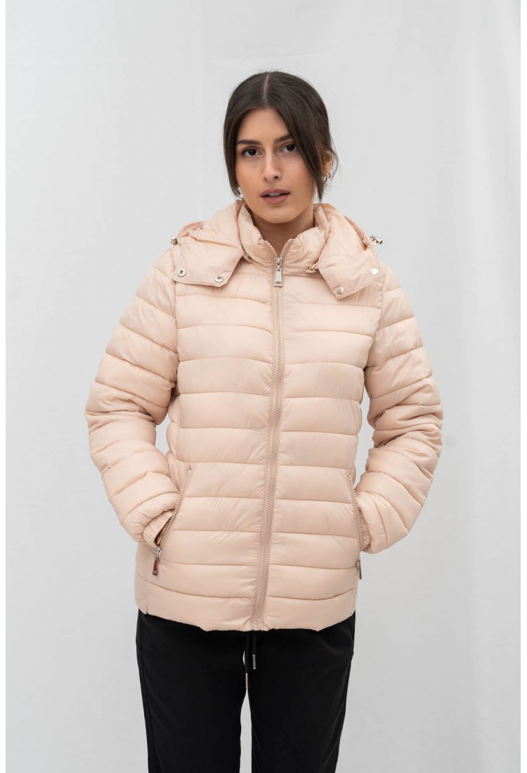 PUFFER JACKET ΜΕ ΚΟΥΚΟΥΛΑ 3001