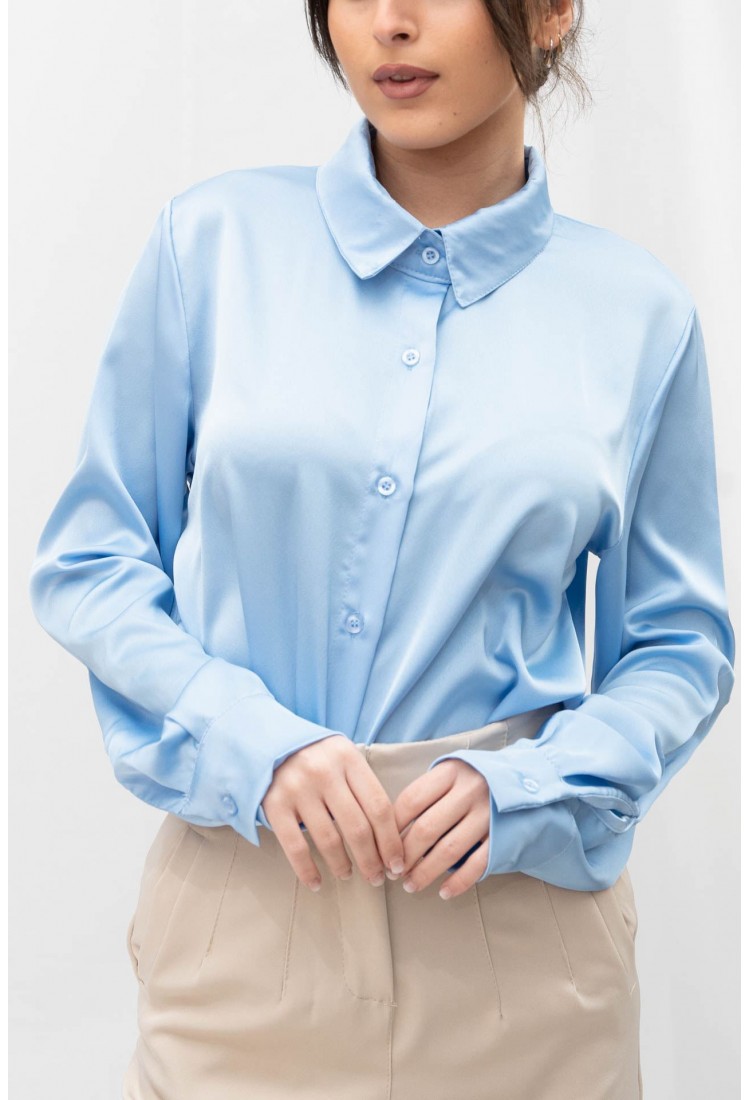 SATIN SHIRT WITH BUTTONS 31711