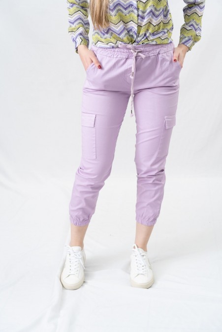 CARGO PANTS WITH SIDE POCKETS 2449