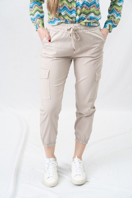 CARGO PANTS WITH SIDE POCKETS 2449