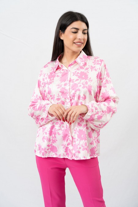 PRINTED SHIRT WITH BUTTONS 10327