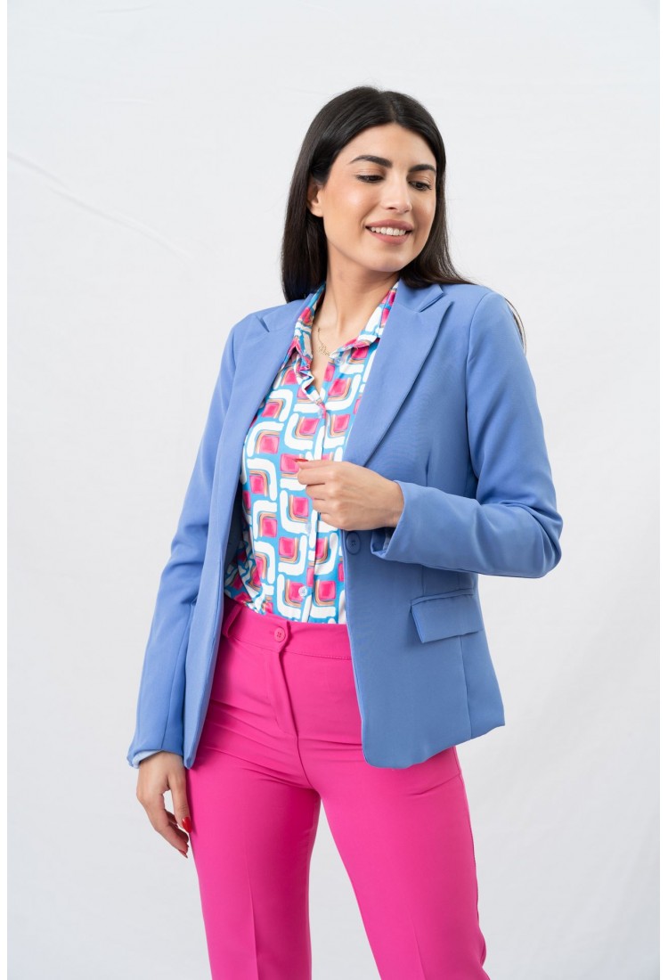 JACKET WITH BUTTON 22029> JACKET WITH BUTTON 22029