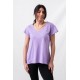 T-SHIRT BASIC V NECK