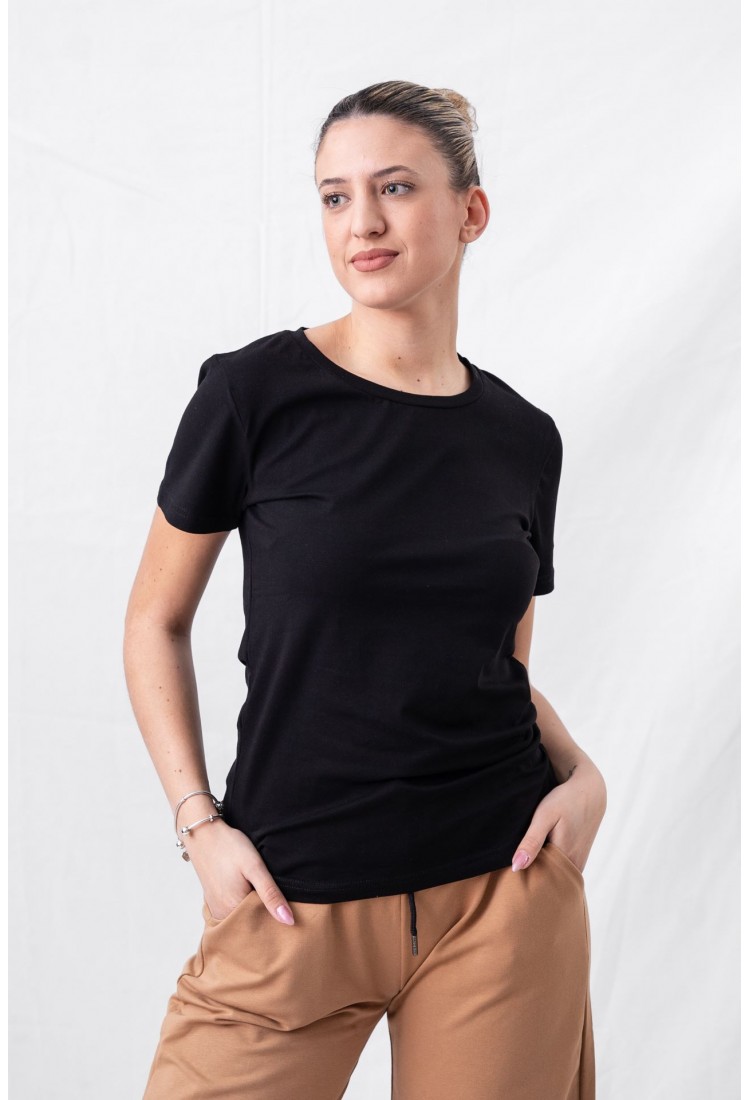 T-SHIRT BASIC ΛΑΙΜΟΚΟΨΗ 2432810