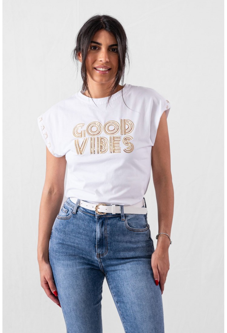 T-SHIRT GOOD VIBES 58171 T-SHIRT GOOD VIBES 58171