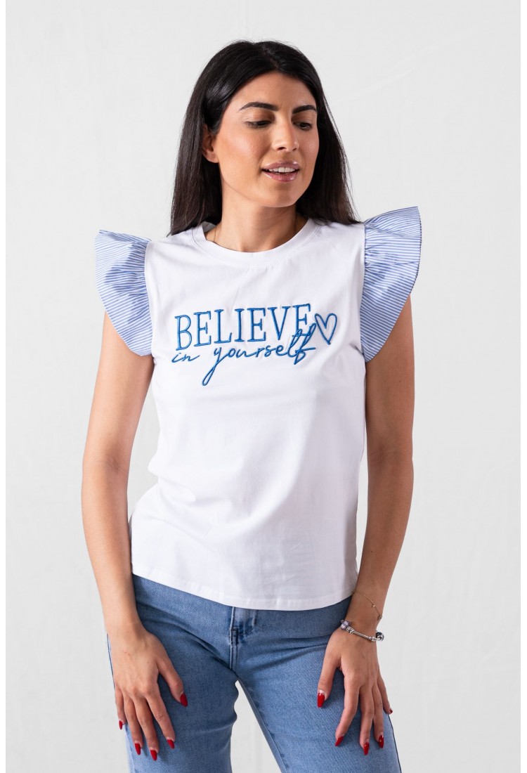 T-SHIRT BELIEVE IN YOURSELF 58512 T-SHIRT BELIEVE IN YOURSELF 58512