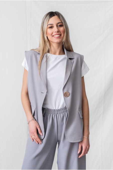 ΓΙΛΕΚΟ OVERSIZED ΑΜΑΝΙΚΟ 81101