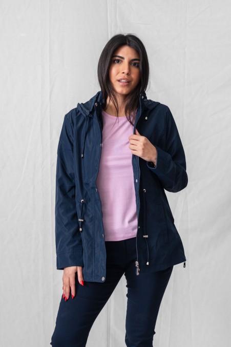 RAINCOAT WITH DETACHABLE HOOD 2290