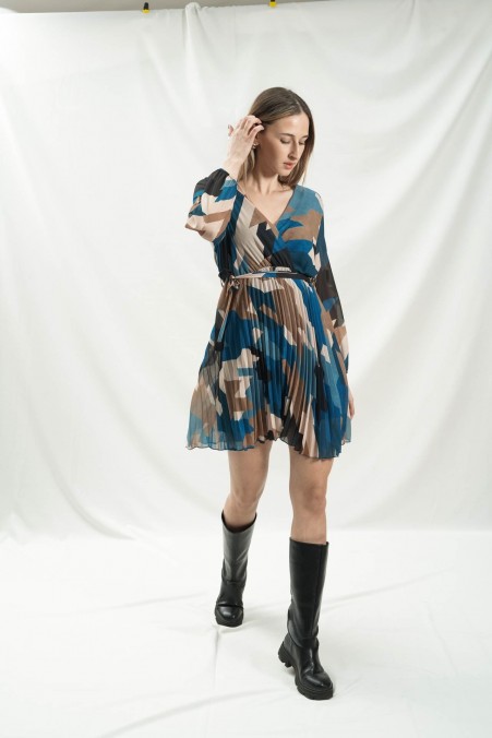 PRINTED DRESS 13716 PRINTED DRESS 13716