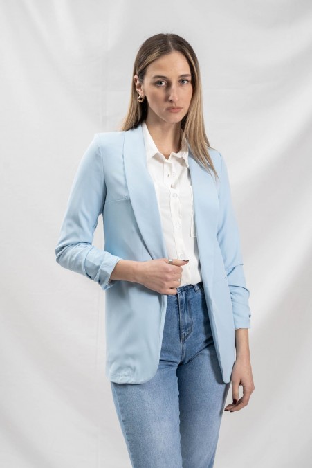 JACKET WITH CUFF ON THE SLEEVES 10263