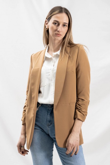 JACKET WITH CUFF ON THE SLEEVES 10263