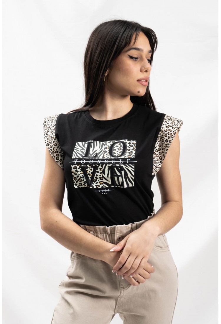 T-SHIRT LOVE YOYRSELF T-SHIRT LOVE YOYRSELF