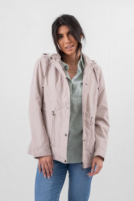 RAINCOAT WITH DETACHABLE HOOD 2192