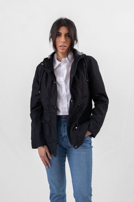 RAINCOAT WITH DETACHABLE HOOD 2192