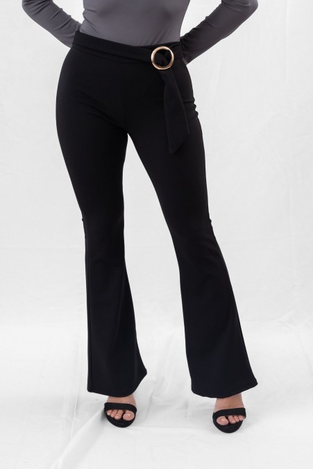 PANTS WITH ELASTIC AND BELT 2330