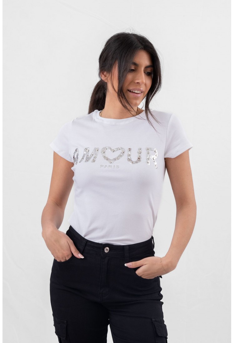 T-SHIRT AMOUR 58204