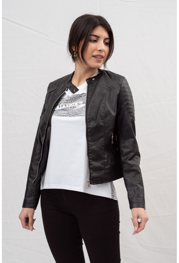 LEATHER JACKET 63210