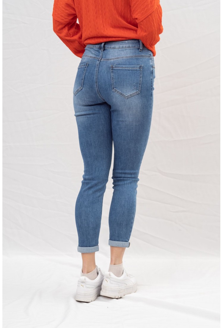 JEANS WITH ABRASIONS 2635