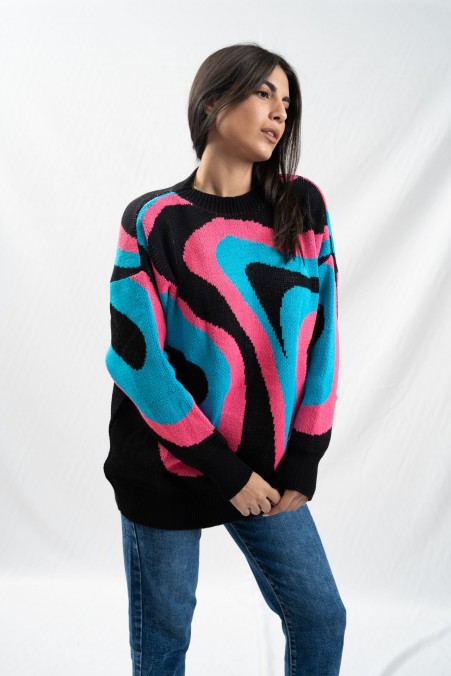 KNITTED COLORBLOCK 2237