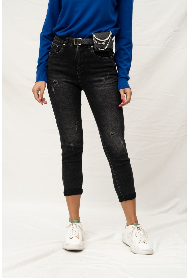 JEANS WITH ABRASIONS 7072