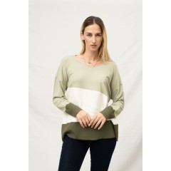 STRIPED SWEATER 1057