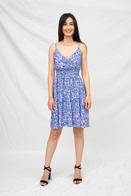 DRESS FLORAL STRAPS 6277