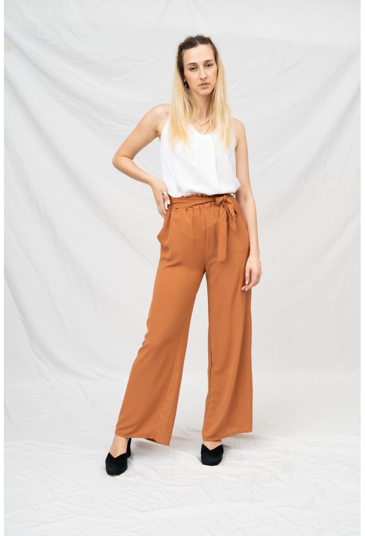 TROUSERS WITH RUBBER AND BELT 12342